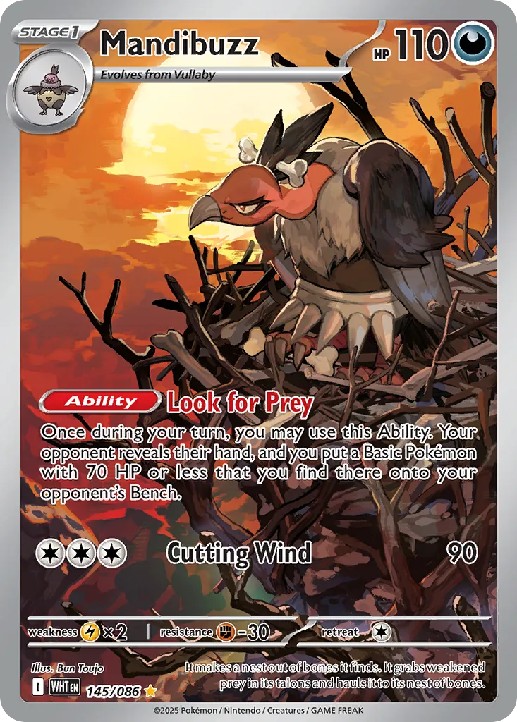 Mandibuzz - White Flare