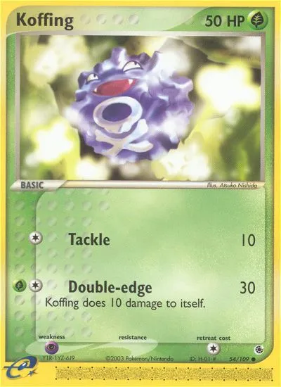 Koffing - Ruby & Sapphire
