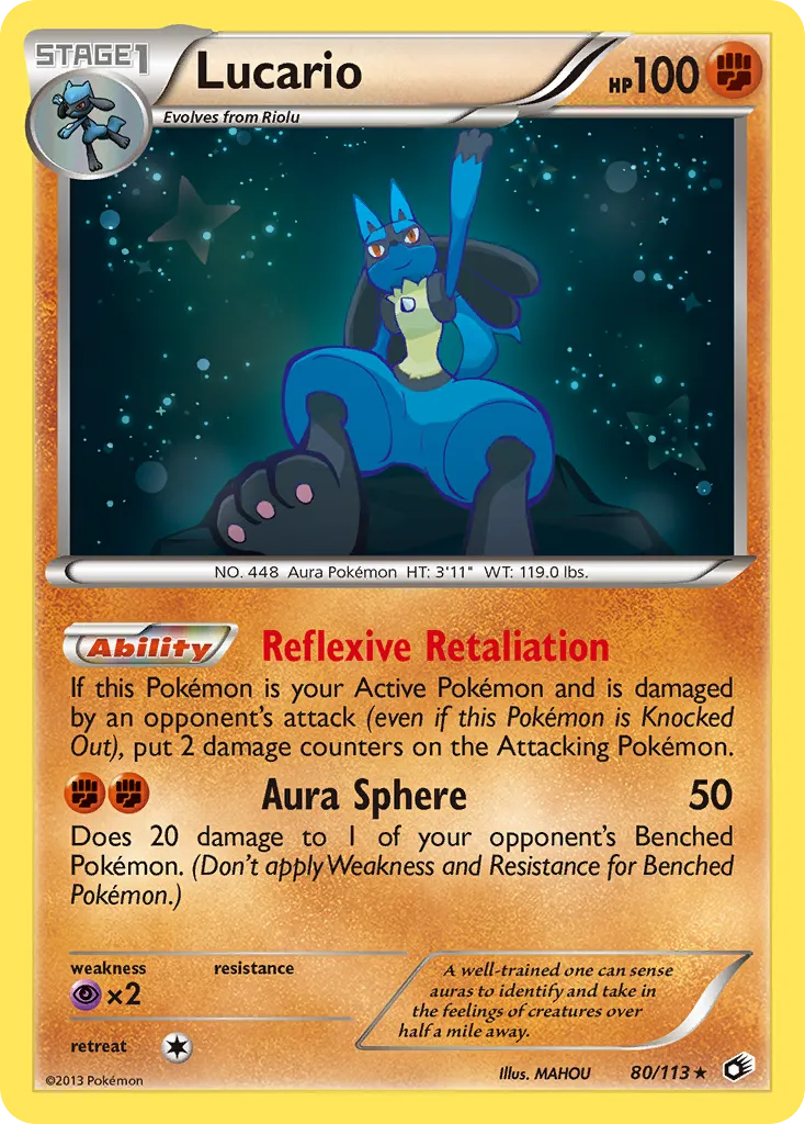 Lucario - Legendary Treasures
