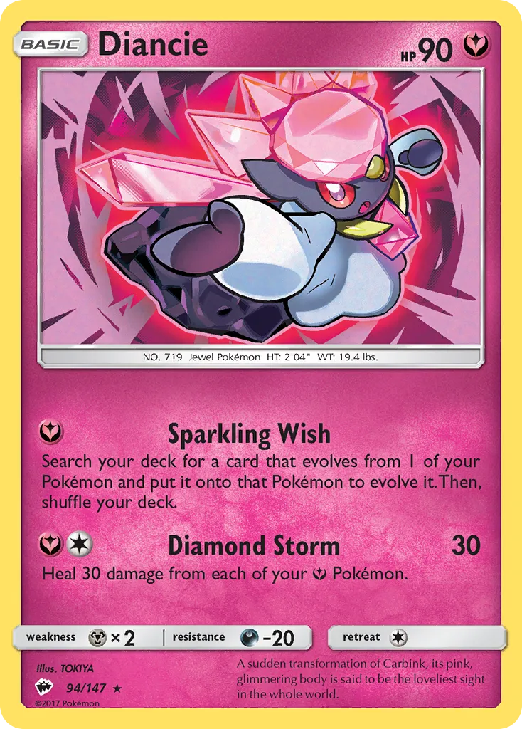 Diancie - Burning Shadows