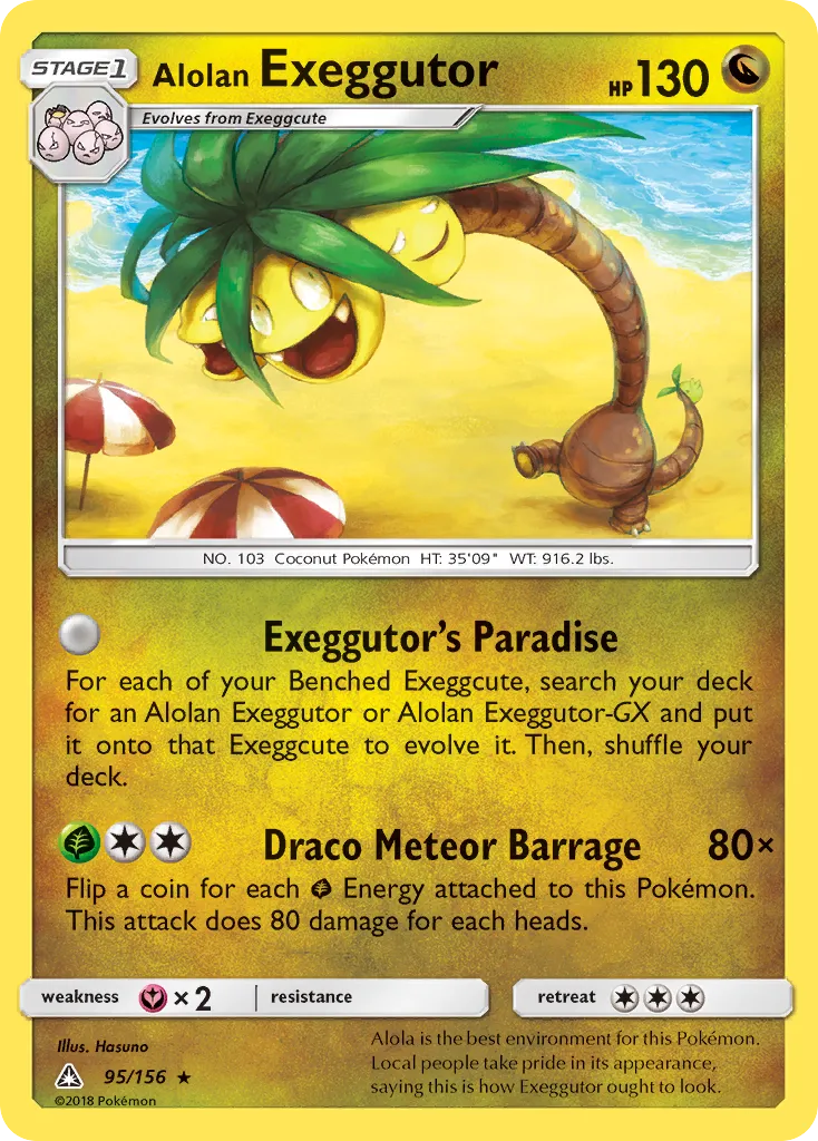 Alolan Exeggutor - Ultra Prism
