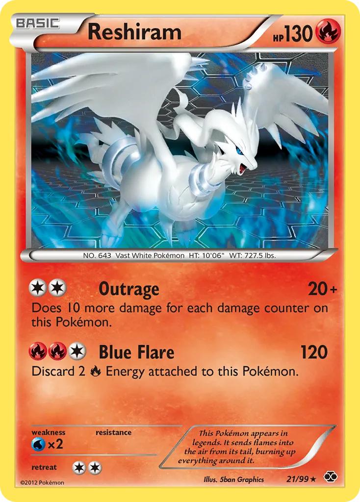 Reshiram - Next Destinies