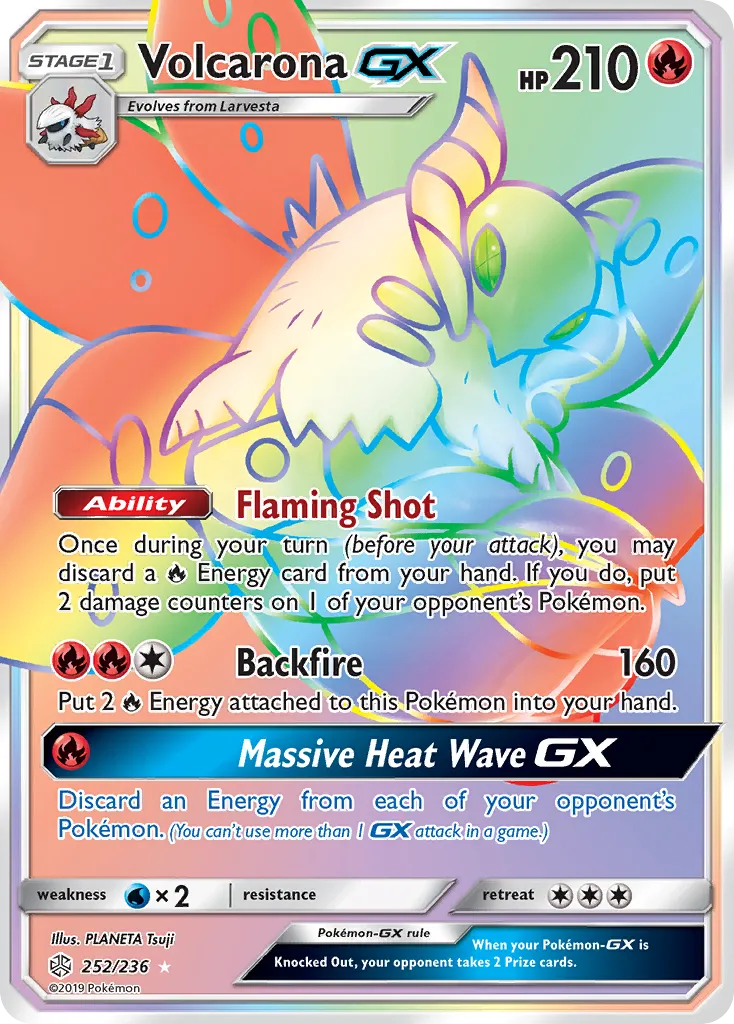 Volcarona-GX - Cosmic Eclipse