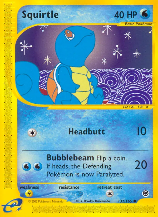 Squirtle - Expedition Base Set
