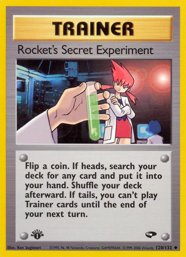 Rocket's Secret Experiment - Gym Challenge