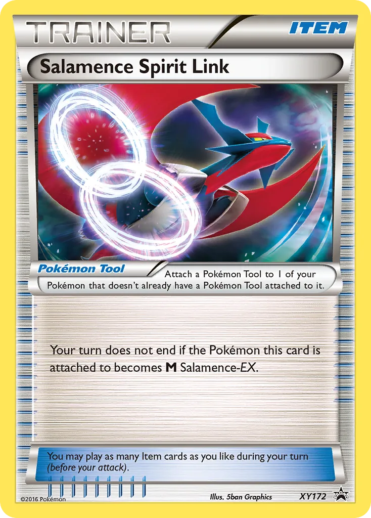 Salamence Spirit Link - XY Black Star Promos