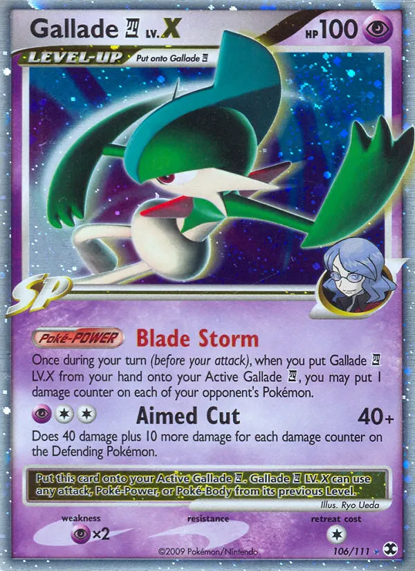 Gallade E4 LV.X - Rising Rivals
