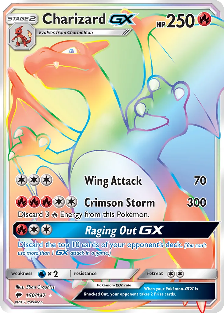 Charizard-GX - Burning Shadows