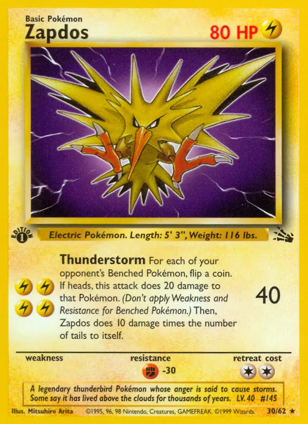 Zapdos - Fossil