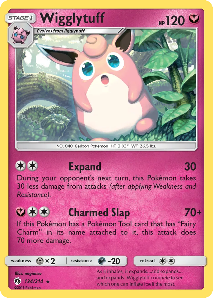 Wigglytuff - Lost Thunder