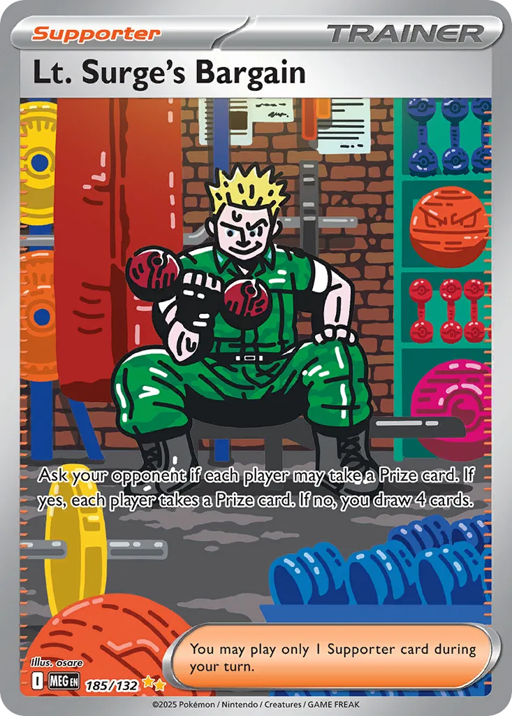 Lt. Surge's Bargain - Mega Evolution