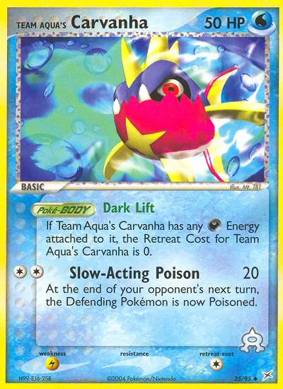 Team Aqua's Carvanha - Team Magma vs Team Aqua