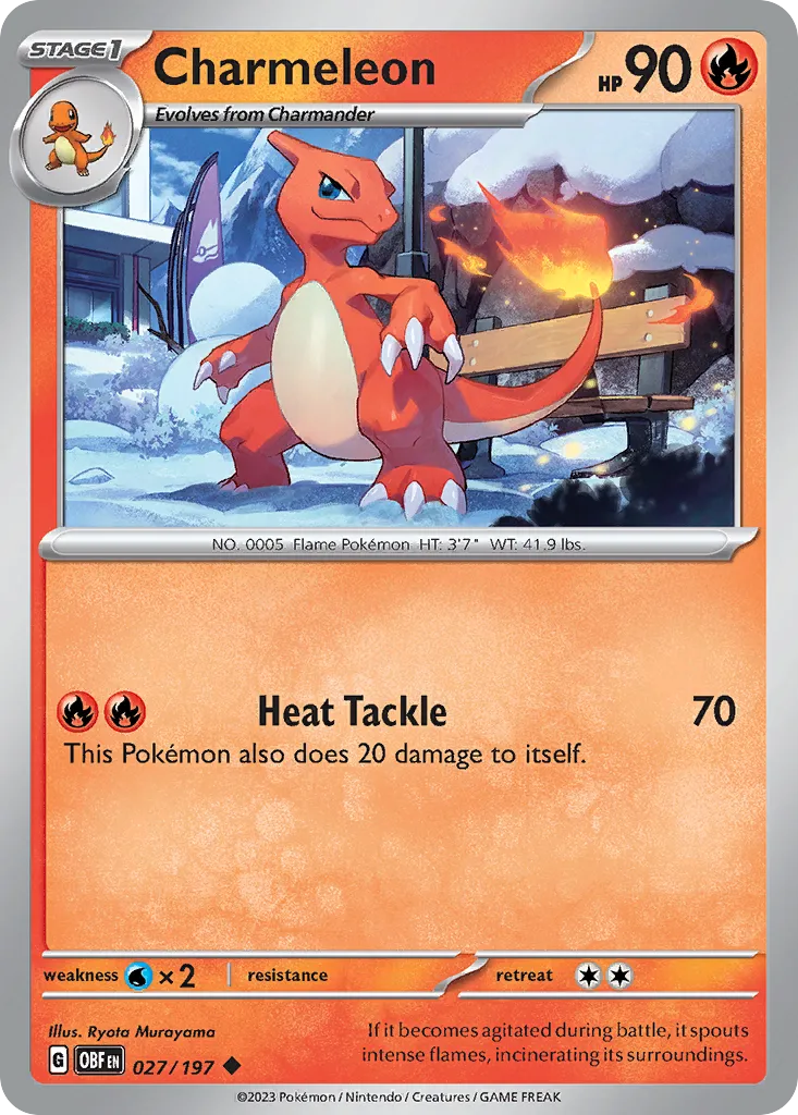 Charmeleon - Obsidian Flames