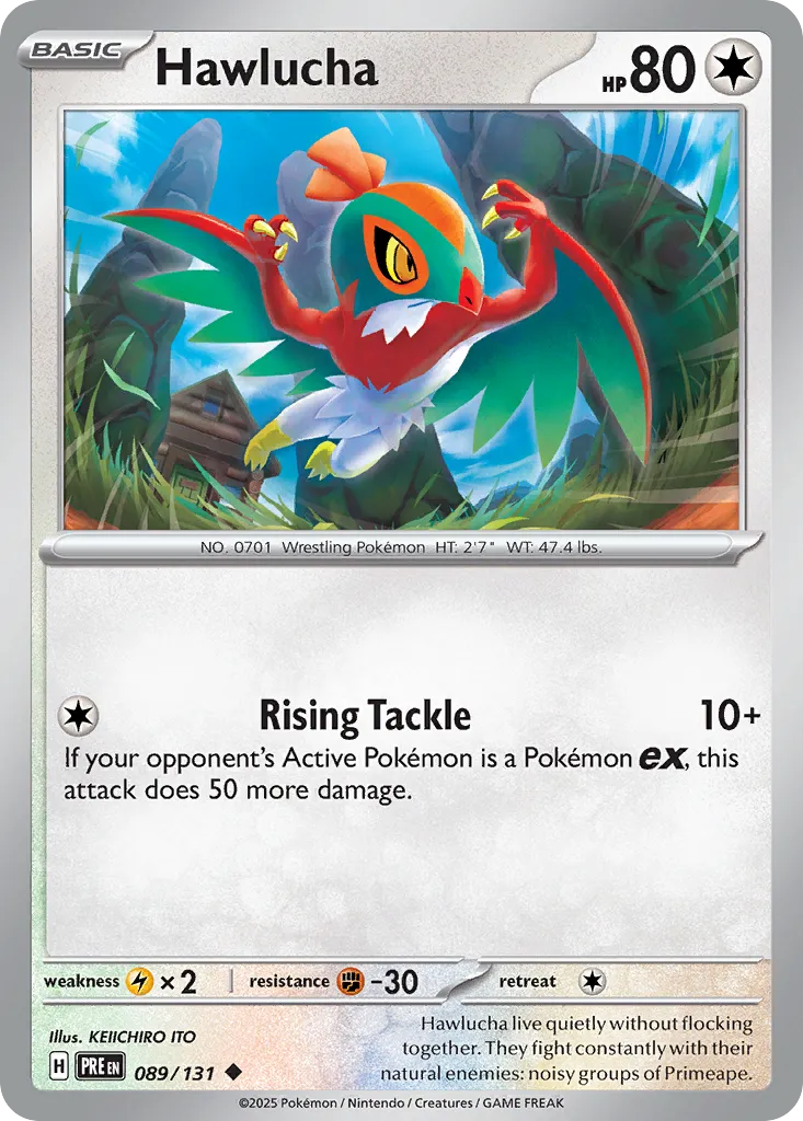 Hawlucha - Prismatic Evolutions