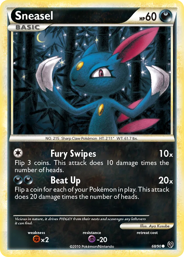 Sneasel - HS—Undaunted