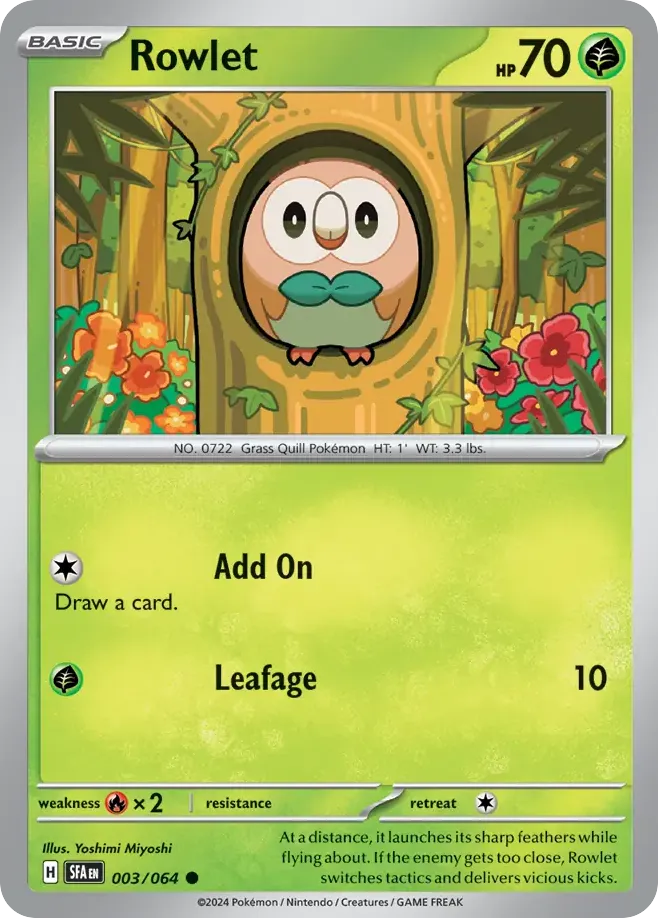 Rowlet - Shrouded Fable