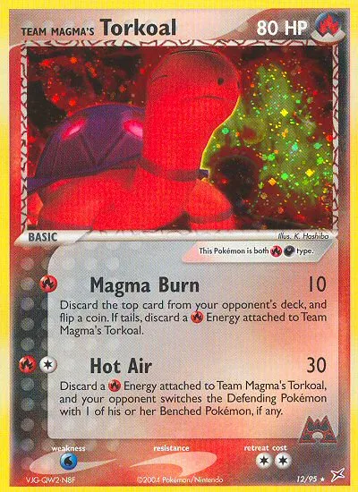Team Magma's Torkoal - Team Magma vs Team Aqua