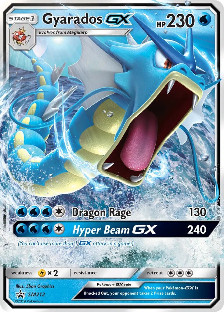 Gyarados-GX - SM Black Star Promos