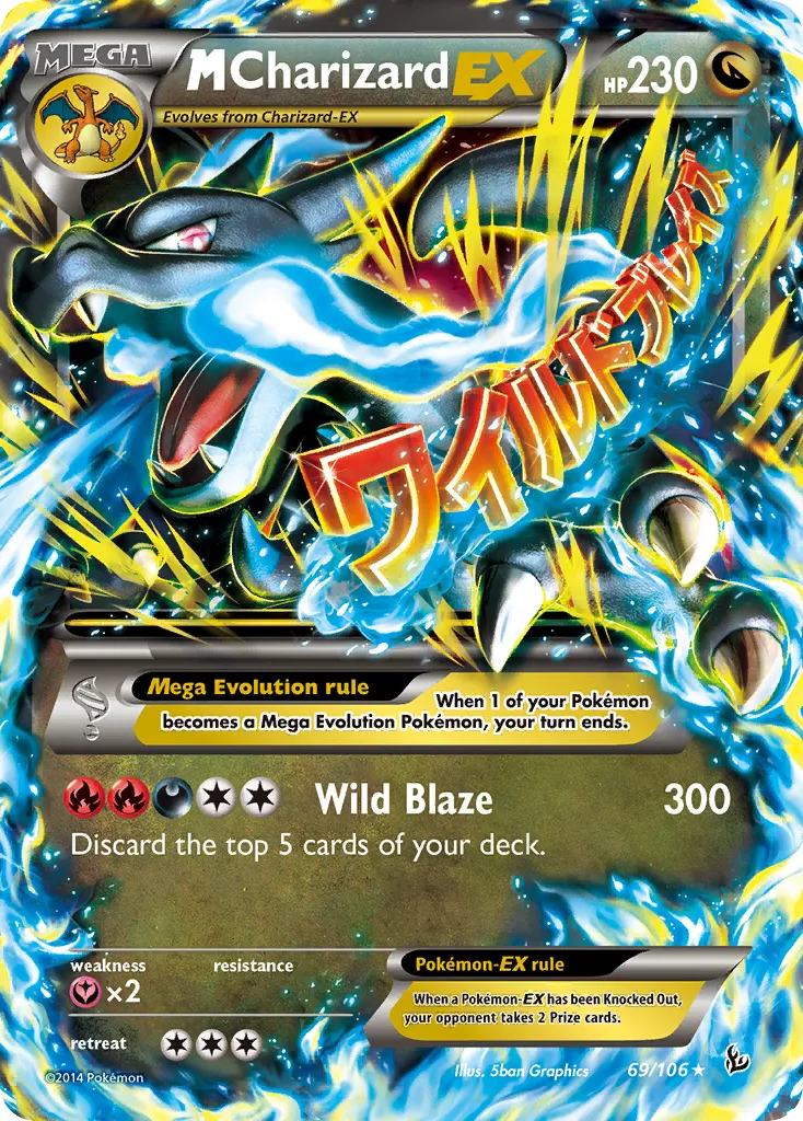 M Charizard-EX - Flashfire