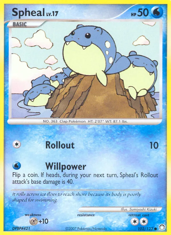 Spheal - Mysterious Treasures