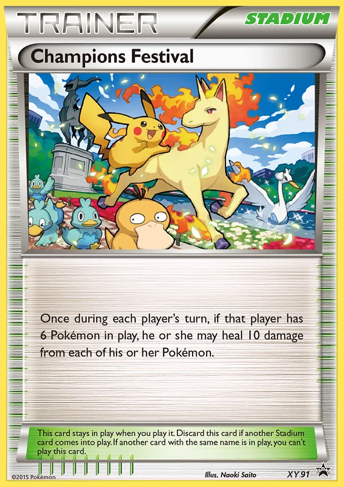 Champions Festival - XY Black Star Promos