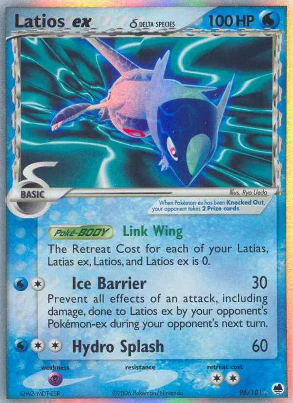 Latios ex δ - Dragon Frontiers