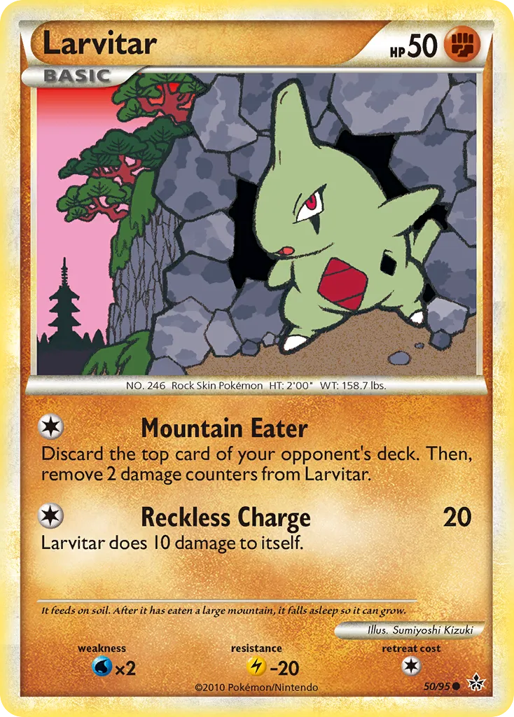 Larvitar - HS—Unleashed