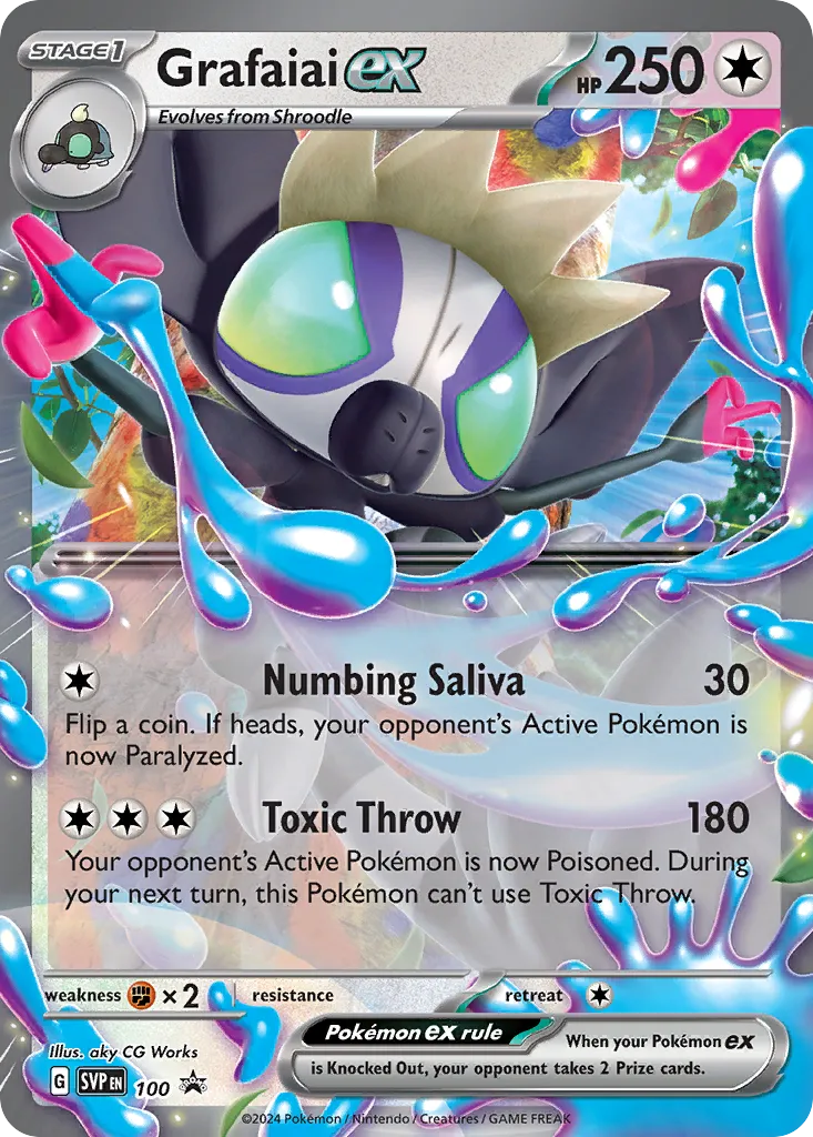 Grafaiai ex - Scarlet & Violet Black Star Promos