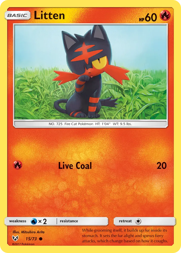 Litten - Shining Legends