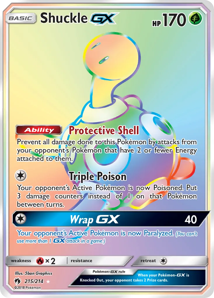 Shuckle-GX - Lost Thunder