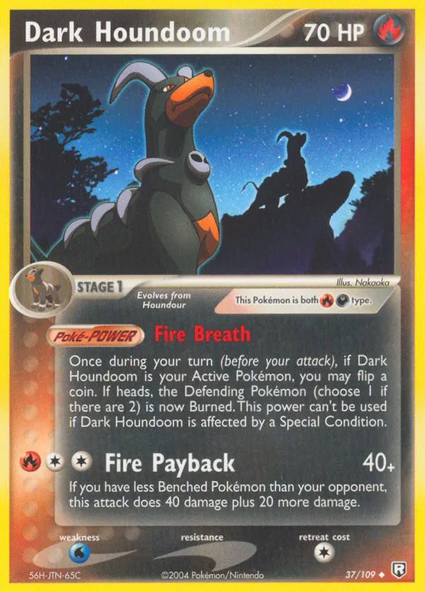 Dark Houndoom - Team Rocket Returns
