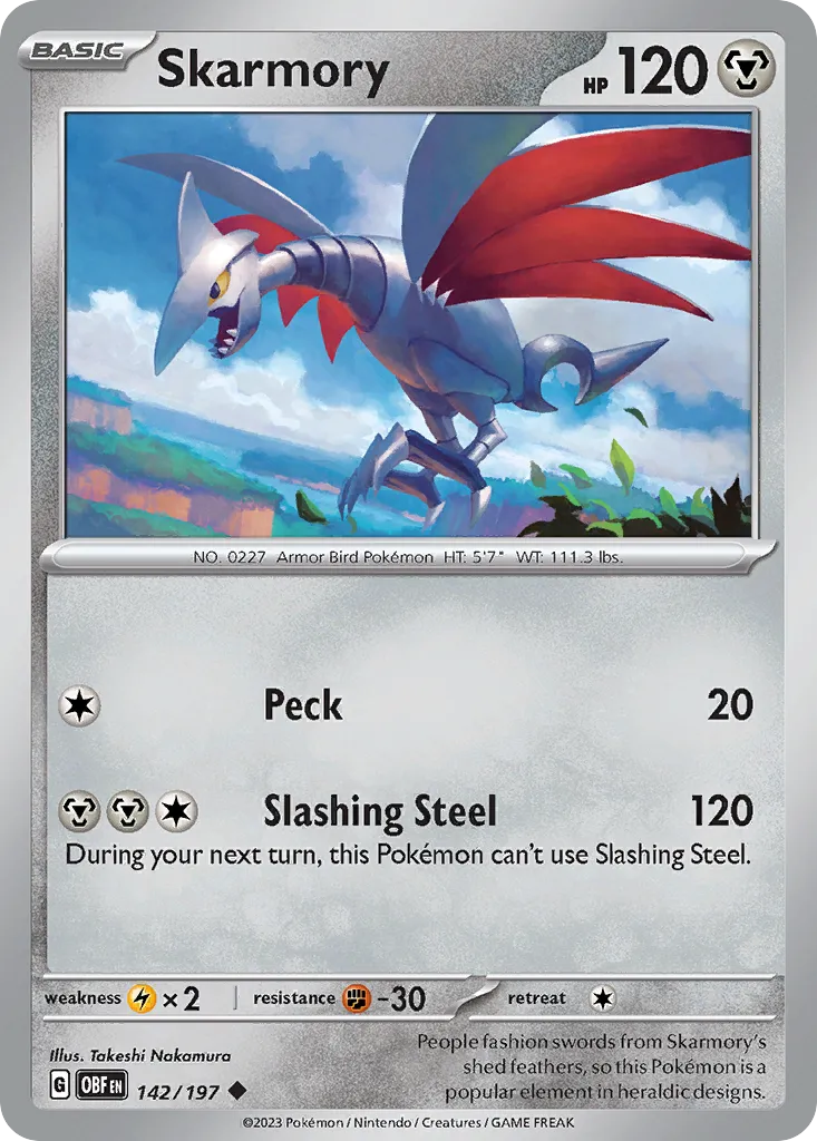 Skarmory - Obsidian Flames