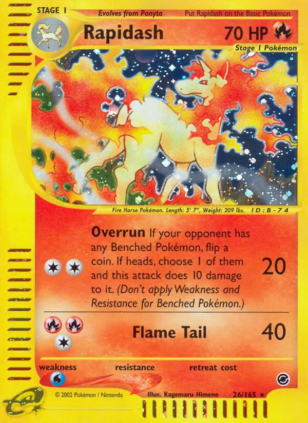 Rapidash - Expedition Base Set