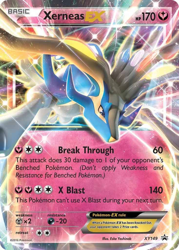 Xerneas-EX - XY Black Star Promos