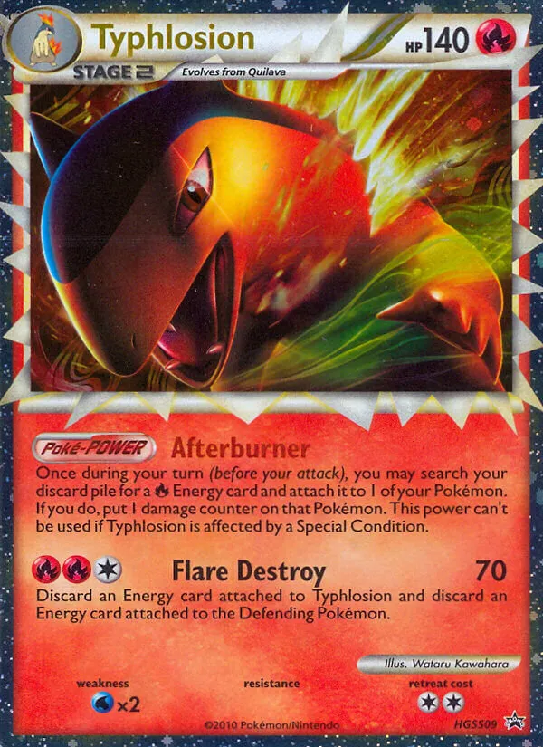 Typhlosion - HGSS Black Star Promos