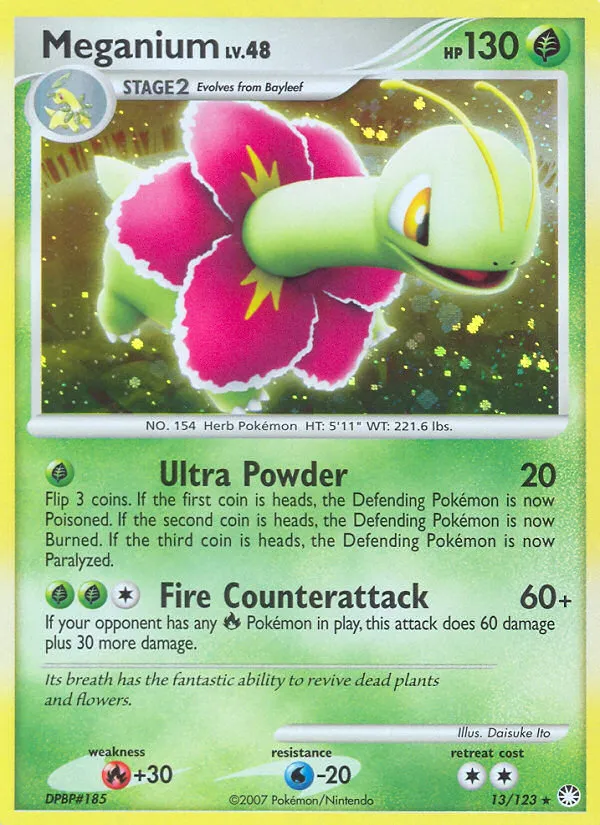 Meganium - Mysterious Treasures
