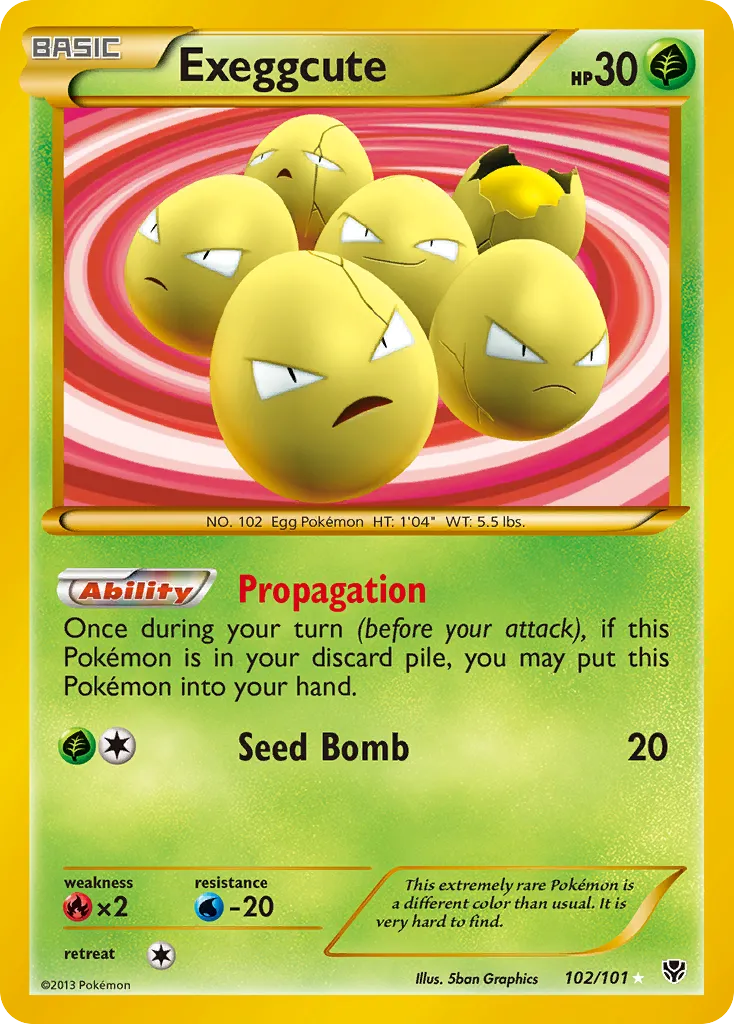 Exeggcute - Plasma Blast