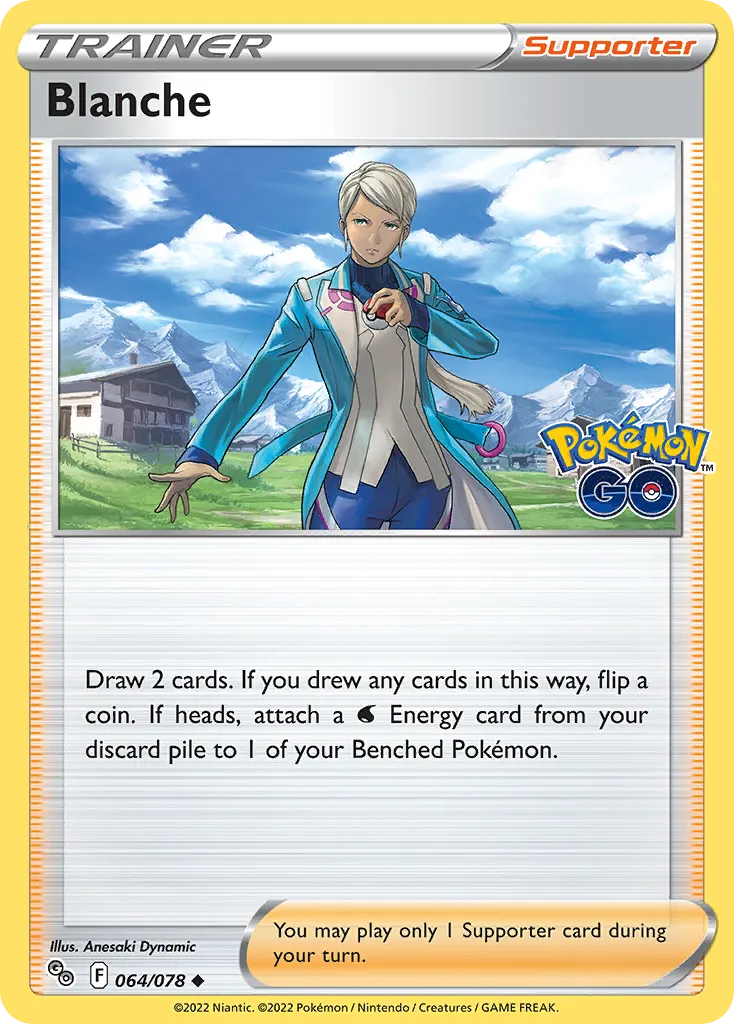 Blanche - Pokémon GO