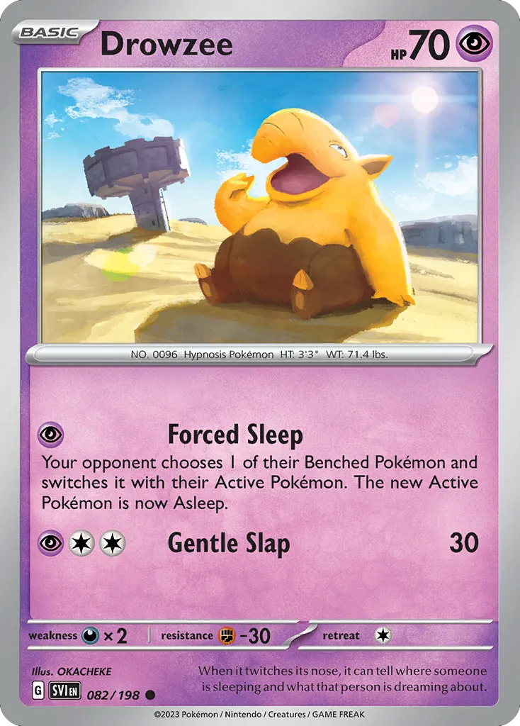Drowzee - Scarlet & Violet