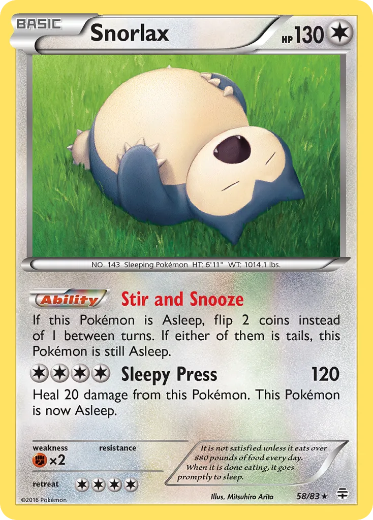 Snorlax - Generations
