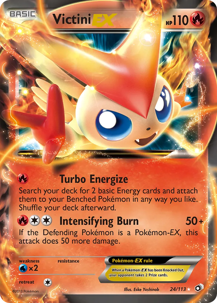 Victini-EX - Legendary Treasures