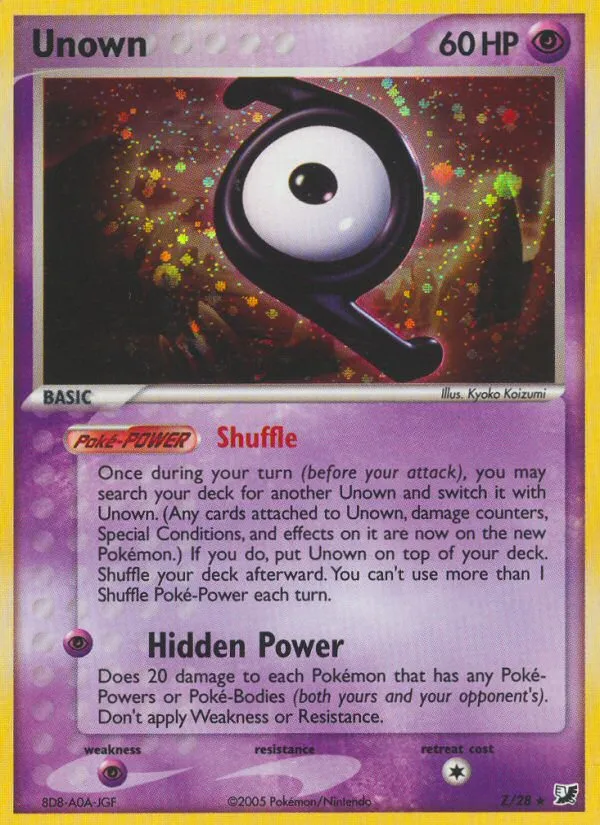 Unown - Unseen Forces