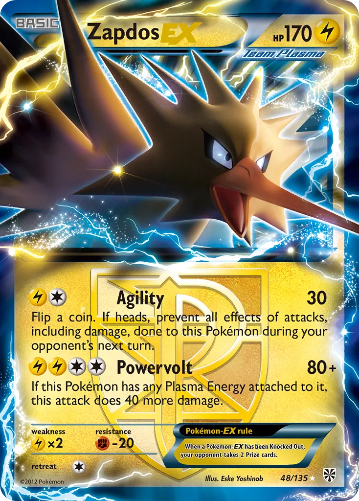 Zapdos-EX - Plasma Storm