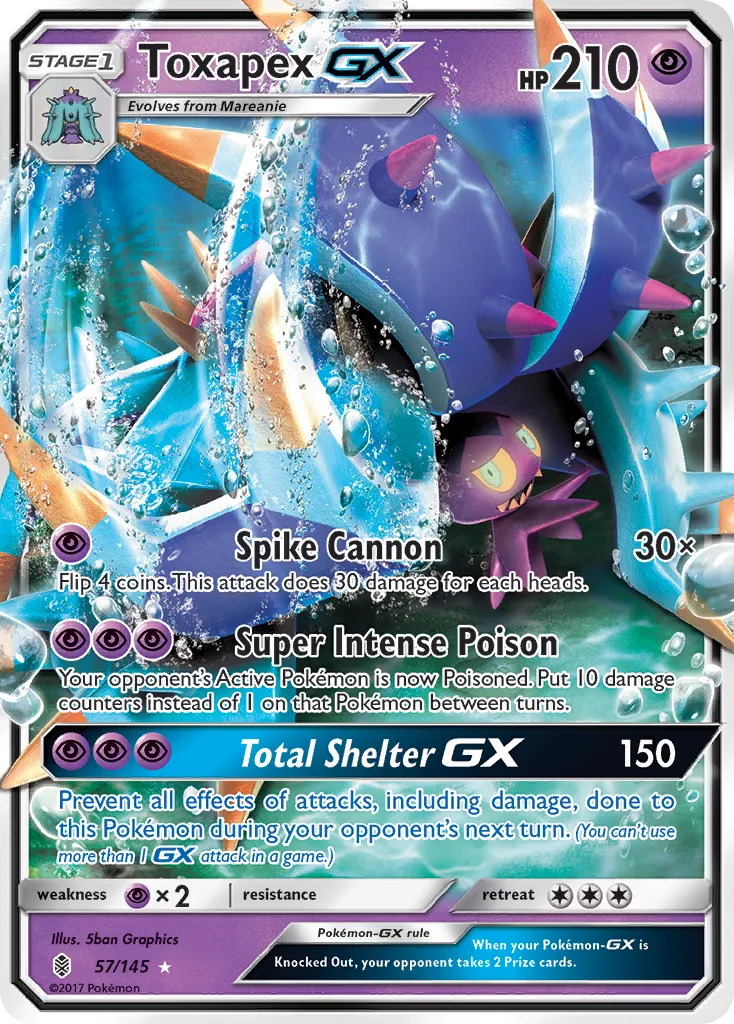 Toxapex-GX - Guardians Rising