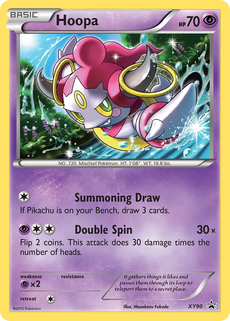 Hoopa - XY Black Star Promos