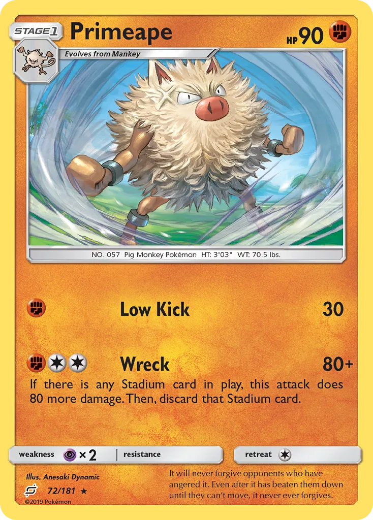 Primeape - Team Up