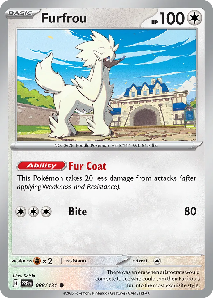 Furfrou - Prismatic Evolutions