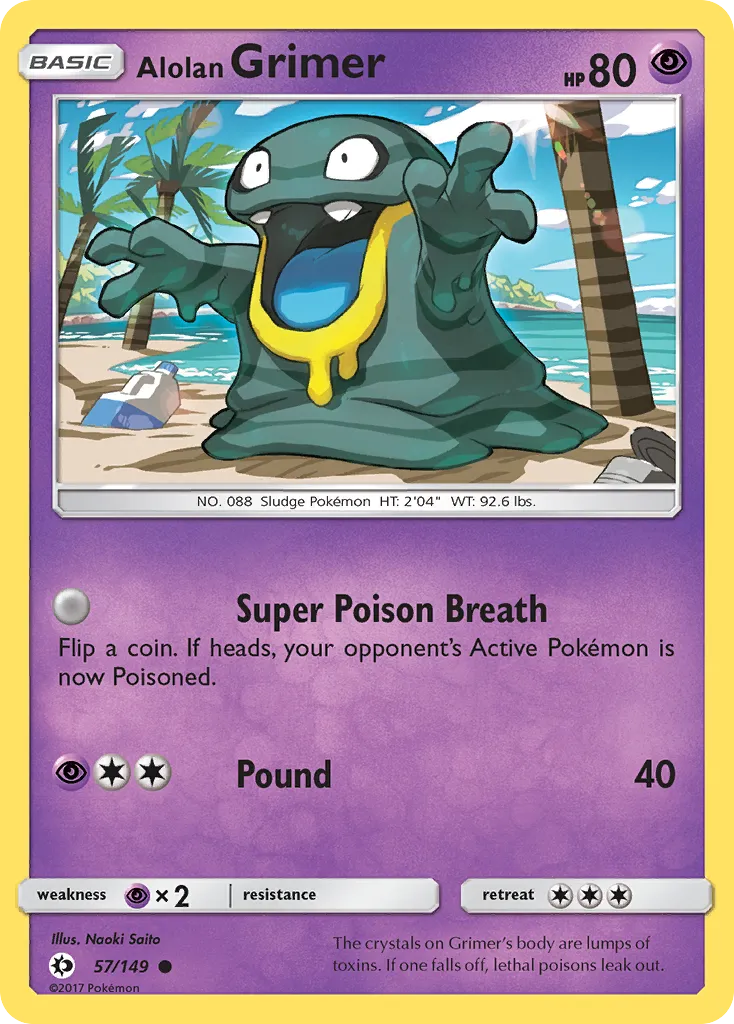 Alolan Grimer - Sun & Moon