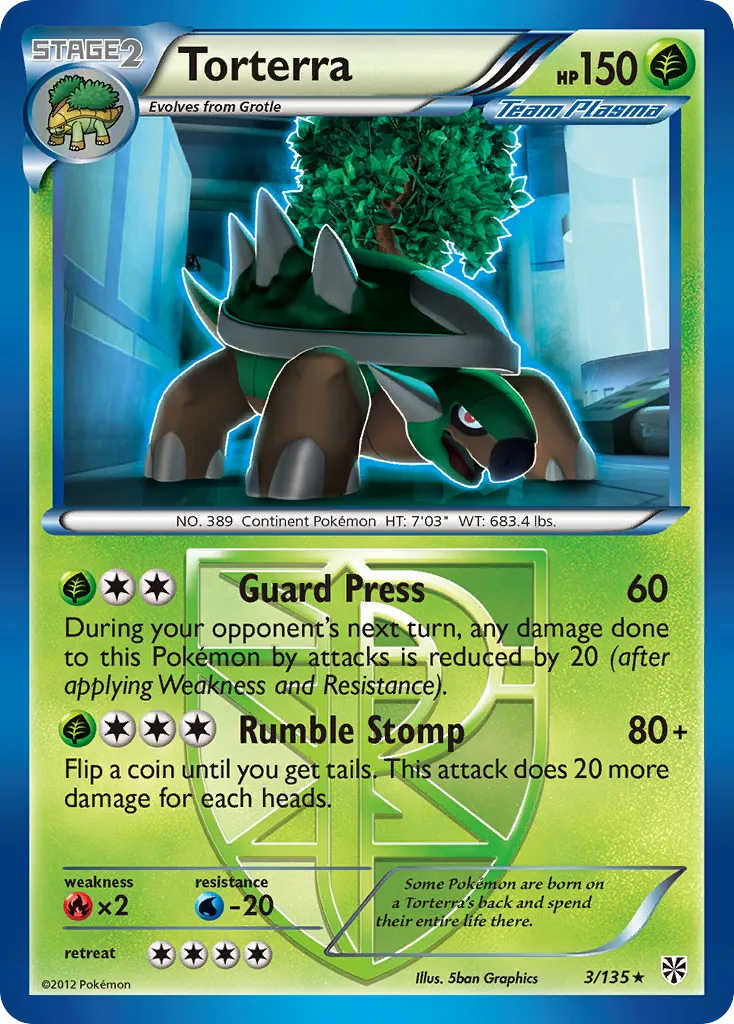 Torterra - Plasma Storm