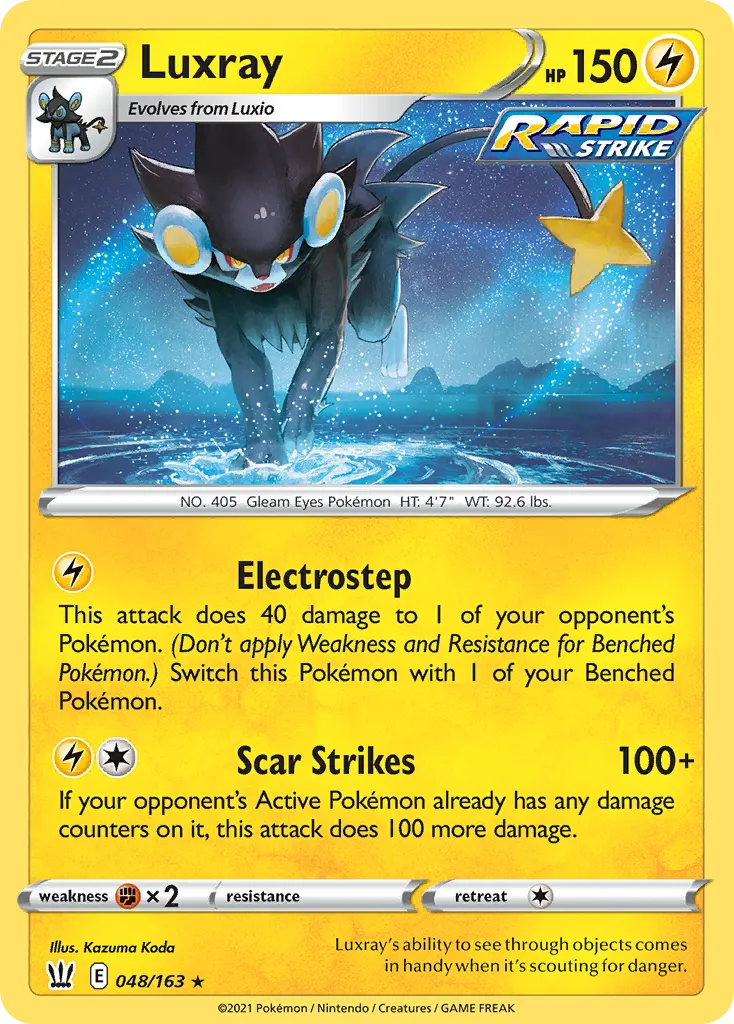 Luxray - Battle Styles